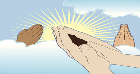 Praying hands