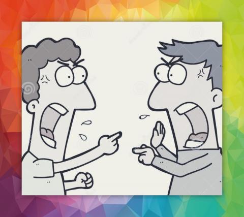 people arguing